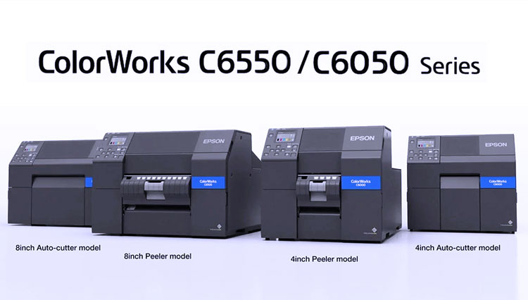 Epson ColorWorks Seri C6050 dan C6550, Solusi Kualitas Printer Menarik