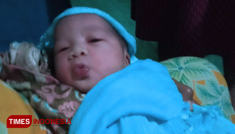 Bayi mungil yang ditemukan warga Banyuwangi. (Foto: Rizki Alfian/TIMES Indonesia)
