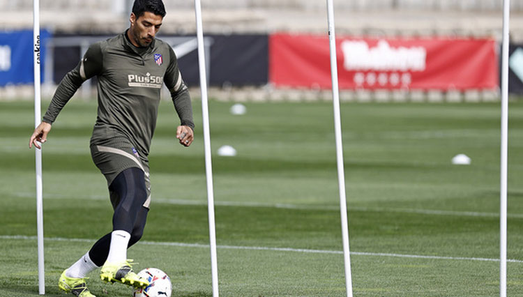 Suarez mulai panaskan mesin bersama Atletico Madrid (Foto: atleticomadrid)