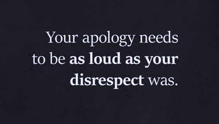 Kalimat mengenai Apologizing. (Foto: Pinterest)