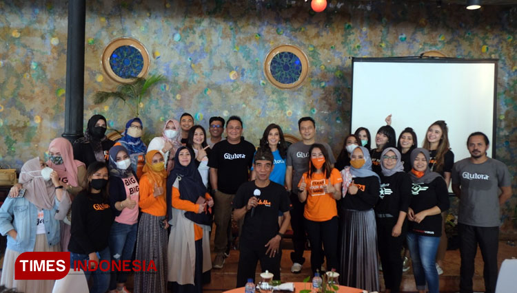 Tasyakuran 9 Tahun Glutera, Sederhana dan Terapkan Prokes