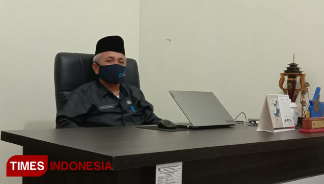 Kepala DKBP3A Kabupaten Pangandaran Heri Gustari (Foto : Syamsul Ma'arif/TIMES Indonesia) 