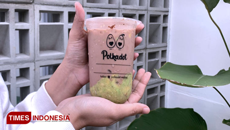 Choco-dot with Milo, an Invigorating Drink of Polkadot Malang