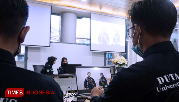 Technical Meeting pemilihan Duta Kampus UNISMA 2021 diselenggarakan secara daring dan luring. (FOTO: AJP TIMES Indonesia)