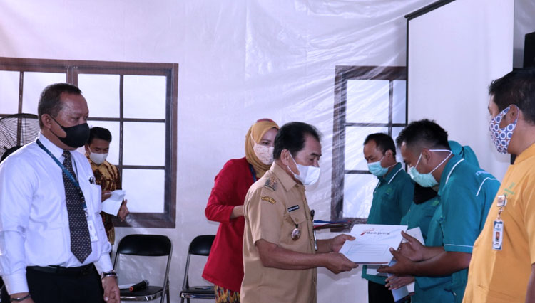 Bupati Banjarnegara Budhi Sarwono apresiasi Kinerja Bank Jateng. (FOTO: Kominfo for TIMES Indonesia)