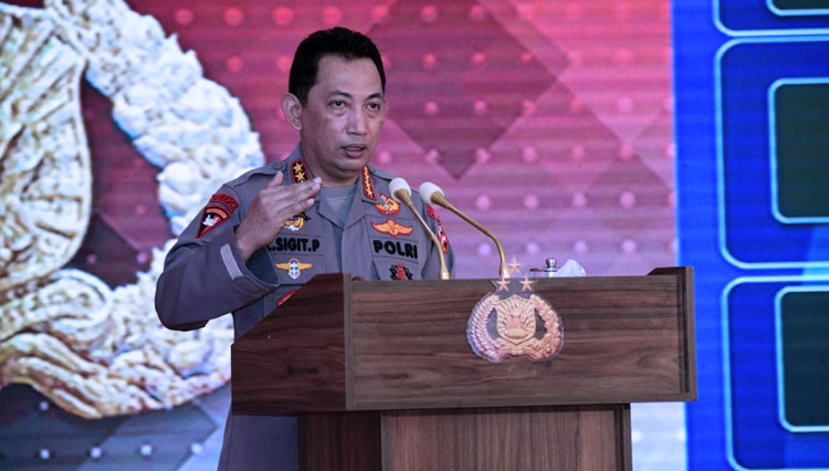 Kapolri Jenderal Listyo Sigit Prabowo. (FOTO: Dokumentasi Humas Polri) 