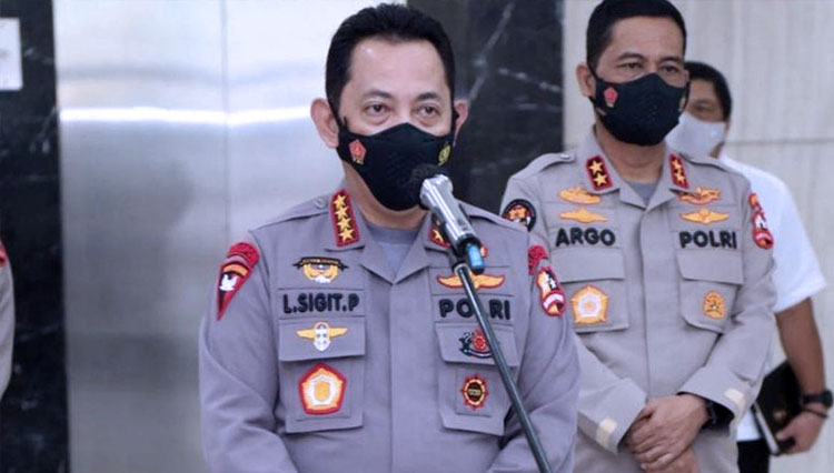 Kapolri Jenderal Listyo Sigit Prabowo. (FOTO: Dokumentasi Humas Polri)