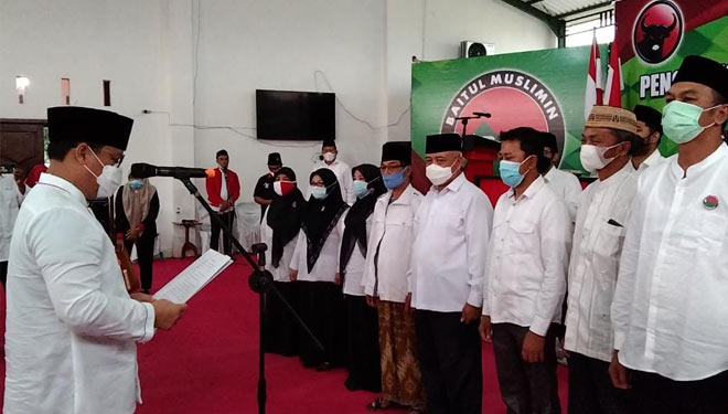 Ahmad Basarah Lantik Pengurus Baru Bamusi DPC PDI Perjuangan Kabupaten Malang