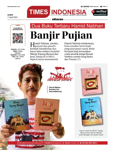 Edisi Rabu, 7 April 2021: E-Koran, Bacaan Positif Masyarakat 5.0 