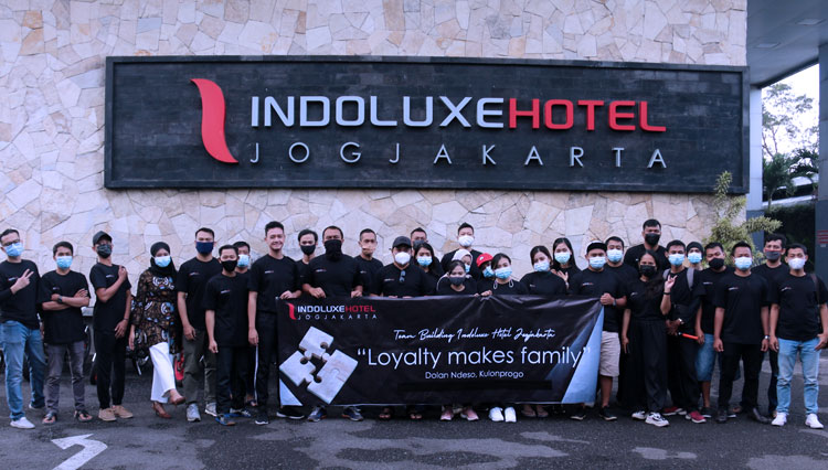 Peserta Fun Outing Indoluxe Hotel Jogjakarta (FOTO: Mayang for TIMES Indonesia) 
