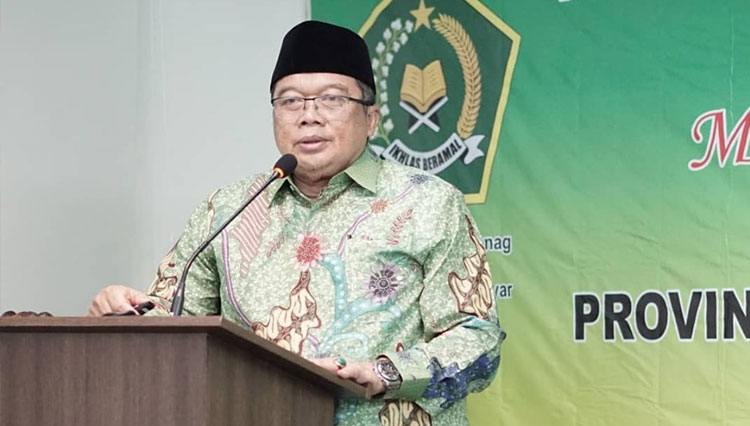 Direktur Urusan Agama Islam Kemenag RI, Agus Salim. (FOTO: Idrus/sumsel.kemenag.go.id)