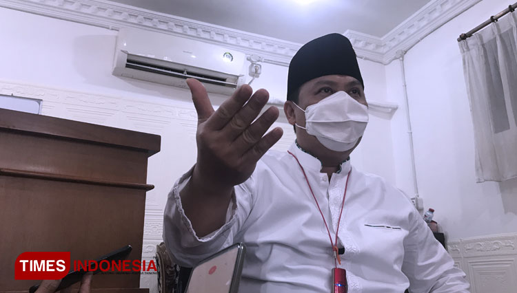 Wakil Ketua MPR RI, Ahmad Basarah saat ditemui awak media beberapa waktu lalu. (Foto: Rizky Kurniawan Pratama/TIMES Indonesia)