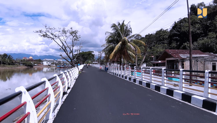 Kementerian PUPR RI Selesaikan Penataan Dua Kawasan Kumuh di Kota Padang