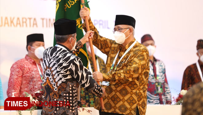 Ketum LDII terpilih, KH Chriswanto Santoso. (FOTO: Hasbullah/TIMES Indonesia).
