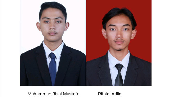 Muhammad Rizal Mustofa (23) dan Rifaldi Adlin (24) lolos seleksi  melanjutkan studi di Hiroshima University Jepang. (FOTO : Dr Tuswadi for TIMES Indonesia)