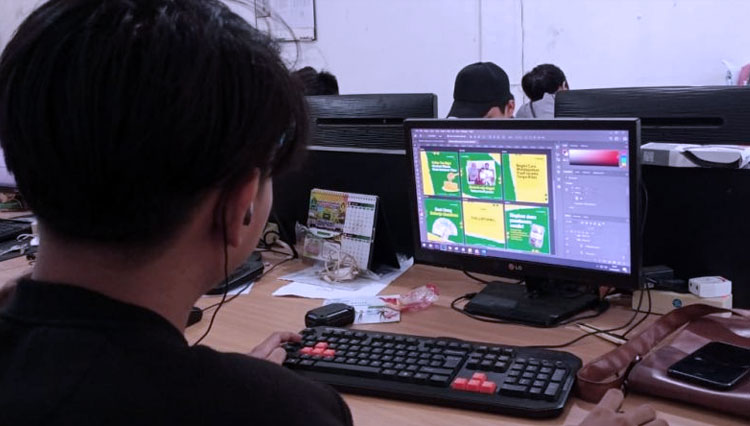 Desain grafis dibutuhkan untuk mendukung pemasaran bisnis. (Foto : Dok. IW Corp for TIMES Indonesia)
