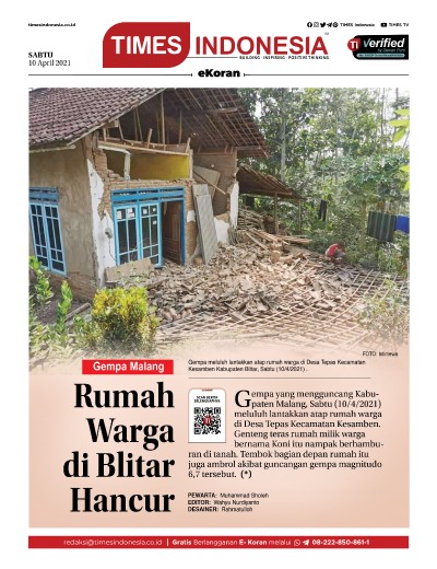 Edisi Sabtu, 10 April 2021: E-Koran, Bacaan Positif Masyarakat 5.0