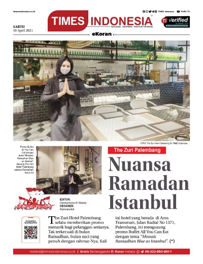 Edisi Sabtu, 10 April 2021: E-Koran, Bacaan Positif Masyarakat 5.0