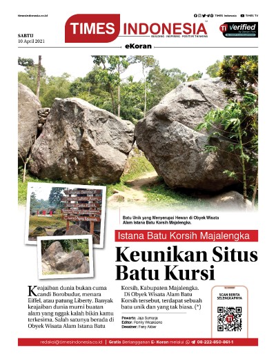 Edisi Sabtu, 10 April 2021: E-Koran, Bacaan Positif Masyarakat 5.0