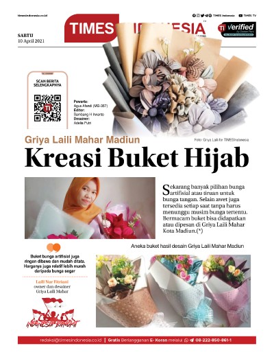 Edisi Sabtu, 10 April 2021: E-Koran, Bacaan Positif Masyarakat 5.0
