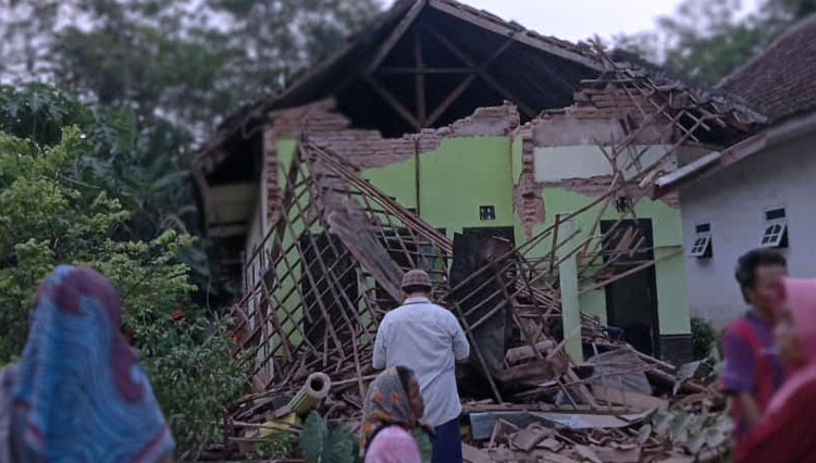 Laporan Kerusakan Gempa di Malang Masuk Sporadis, BPBD Lakukan Pendataan
