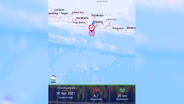 Penyebab Gempa di Malang, Begini Kata BMKG