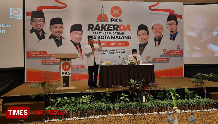Rakerda DPD PKS Kota Malang di Hotel Santika Malang. (Foto: Humas PKS Kota Malang for TIMES Indonesia)