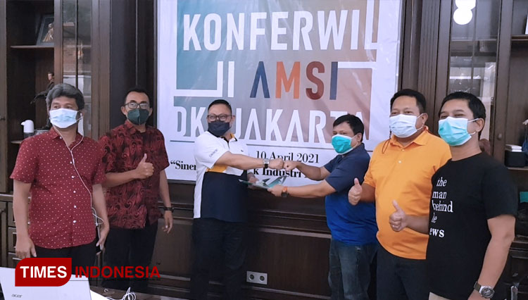 Rikando Somba Lanjutkan Kembali Pimpin AMSI DKI Jakarta