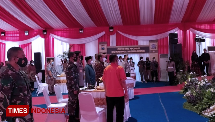 Peluncuran Aplikasi SIM Presisi Nasional 2