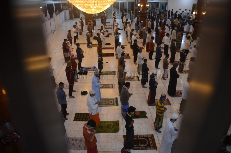 Terawih Pertama Ramadan 1442 Hijriah
