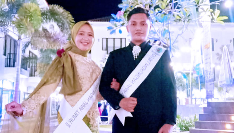 Amilia Dwi Yanti, Mahasiswa Jurusan Psikologi ketika di mengikuti ajang Duta Lingkungan Tingkat Provinsi Jawa Timur. (Foto: Amilia Dwi Yanti For TIMES Indonesia)
