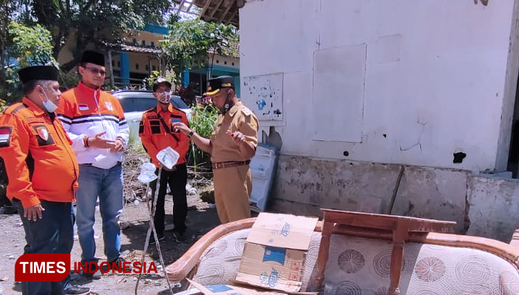 Ketua DPW PKS Jatim Takziah di Rumah Korban Gempa Malang