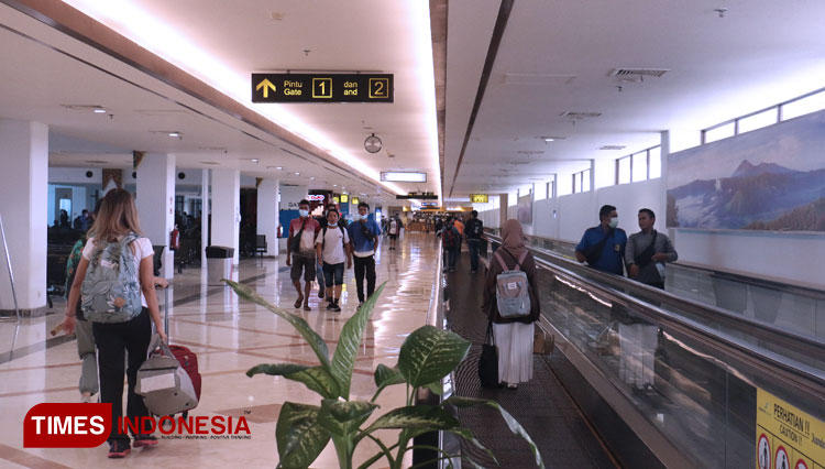 Bandara Internasional Juanda Surabaya menutup sementara penerbangan dari luar negeri. (FOTO: dok. Times Indonesia) 