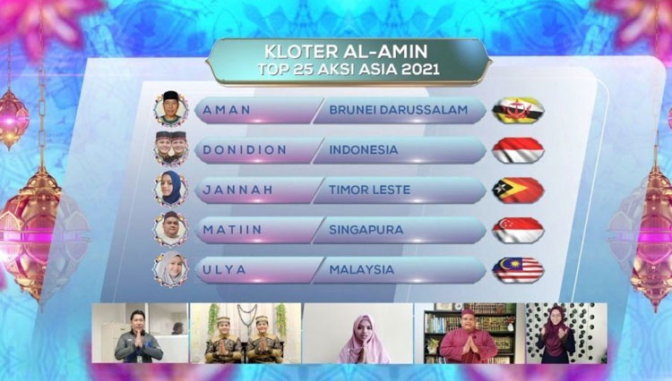 Dua Mahasiswa Unisda Lamongan Berlaga di Aksi Asia 2021 Indosiar 2