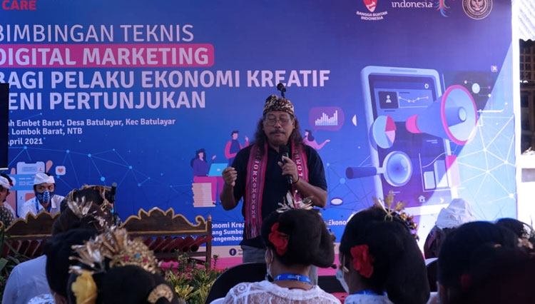 Gelar Bimtek di Lombok Barat, Kemenparekraf RI Apresiasi Aplikasi Ayo Ke Lombok