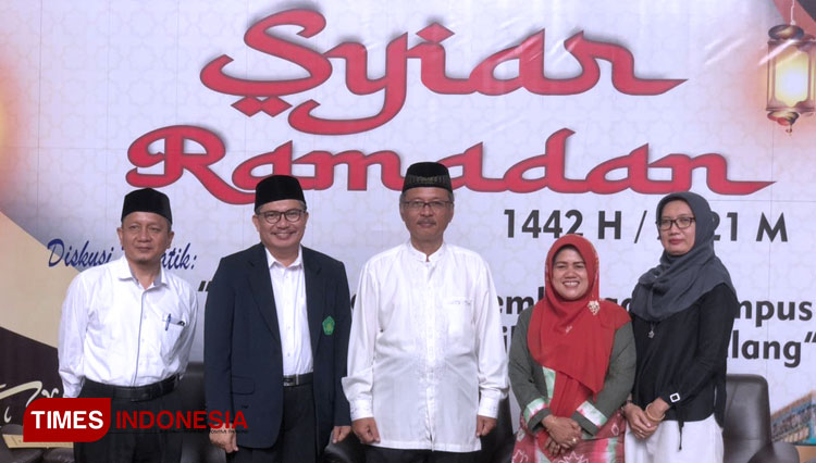 Syiar ramadan UIN Maliki Malang di hari keempat ramadan. (Foto: Nadira Rahmasari/TIMES Indonesia)