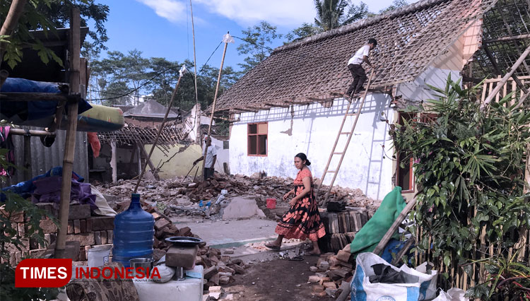 Dampak Gempa Malang, Sejumlah Kerusakan Bangunan Masih Terus Bertambah