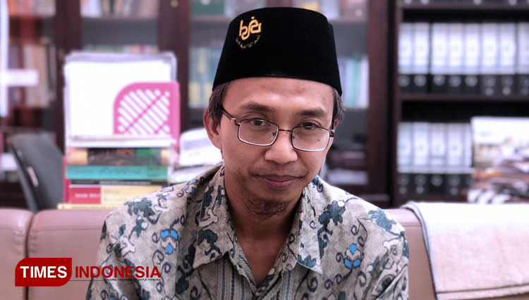 Dr. Halimi Zuhdy, M. Pd. saat ditemui di Fakultas Humaniora UIN Maliki Malang. (Foto: Nadira Rahmasari/TIMES Indonesia)