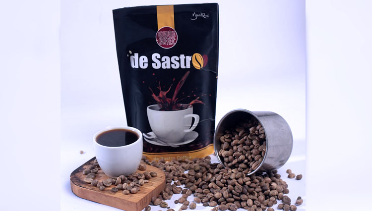 d' Sastro Healthy Coffee Ngawi, mengenalkan gaya baru ngopi untuk kesehatan. Yakni, ngopi dengan kopi murni tanpa campuran gula. (Foto: Edi S. for TIMES Indonesia)