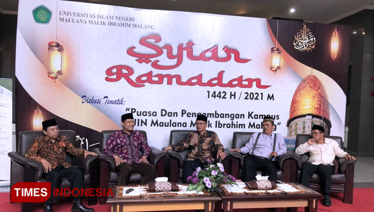 Syiar Ramadan UIN Maliki Malang di hari keenam Ramadan. (FOTO: Nadira Rahmasari/TIMES Indonesia)