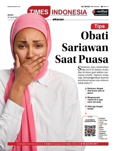 Edisi Senin, 19 April 2021: E-Koran, Bacaan Positif Masyarakat 5.0