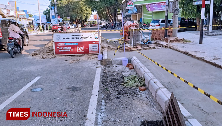 PT KAI Belum Diajak Bicara Terkait Pedestrian Jl HOS Cokroaminoto Ponorogo