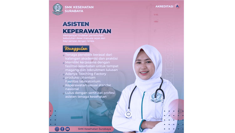 Hadirkan asisten medis dalam keluarga dengan sekolah di SMK Kesehatan Surabaya. (Foto: SMK Kesehatan Surabaya for TIMES Indonesia)