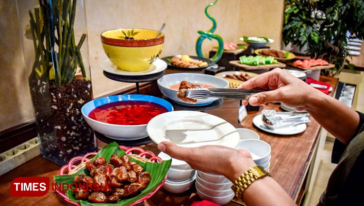 Buah Kurma hidangan favorit pembuka puasa di Noormans Hotel Semarang. (Foto-foto; Noormans Hotel Semarang for TIMES Indonesia).