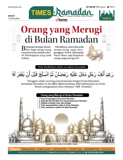 Edisi Jumat, 23 April 2021: E-Koran, Bacaan Positif Masyarakat 5.0 