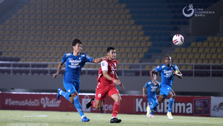 Laga Persija vs Persib leg kedua final Piala Menpora 2021 (Foto: ligaindonesiabaru.com) 