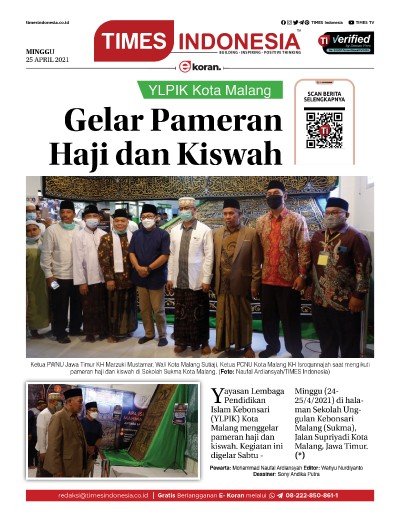 Edisi Minggu, 25 April 2021: E-Koran, Bacaan Positif Masyarakat 5.0