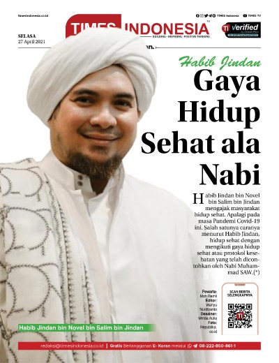 Edisi Selasa, 27 April 2021: E-Koran, Bacaan Positif Masyarakat 5.0