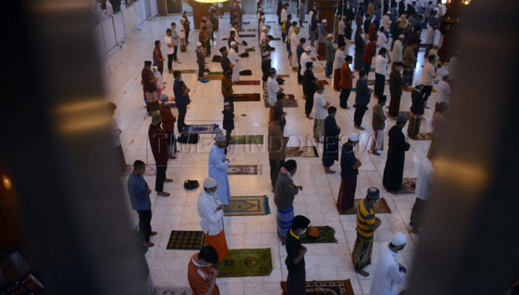 Ilustrasi sholat idul fitri. (Foto: Dokumen TIMES Indonesia)