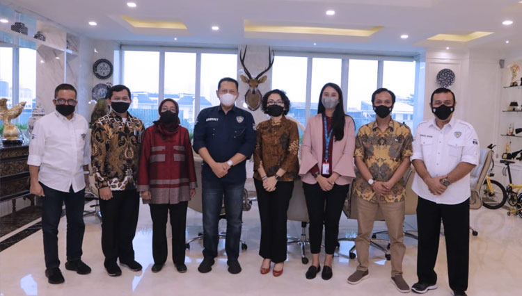 Bamsoet Terima Direksi Angkasa Pura Solusi, Bahas Kerja Sama IMI